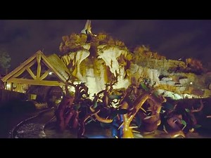 Splash Mountain at Night, Magic Kingdom Park, Walt Disney World Resort