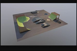 Modular Skatepark HDRP | 3D Environments | Unity Asset Store