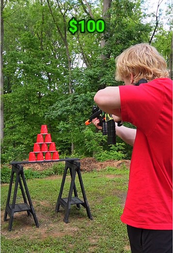 $1 vs $100 Nerf Gun Challenge: Which Wins?