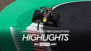 Japanese GP Qualifying: Max Verstappen edges out Red Bull team-mate Sergio Perez for Suzuka pole