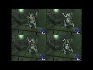 Four Costumes of the main RE Outbreak girls get eaten by the Hunter Gamma