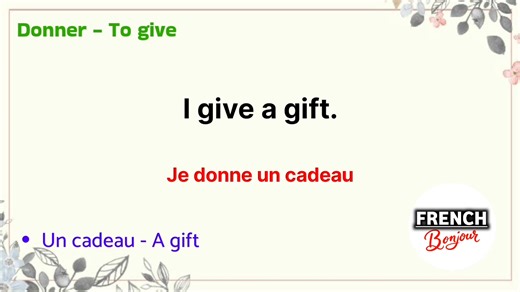 English To French Verbs with Sentences for Beginners Conversations. #englishverbs #frenchverbs #englishtofrench #learnfrench #learnenglish #frenchvocabulary #englishvocabulary #anglaisfrançais I'm here to help you learn French in an easy, simple and natural way — No complicated Grammar or technical rules. In this video, you’ll learn English and French Verbs with sentences for everyday life that you can use for a lifetime. The focus is on practical language, so instead of diving into grammar, we