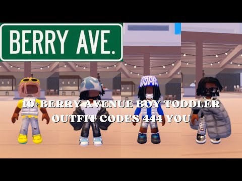 10+Berry Avenue Boy Toddler outfit codes 444 you