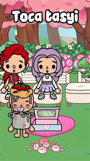 Which option will he choose A B or C?🤔🥰 #tocaboca #tocalifeworld #shorts