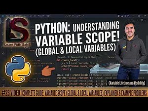 Global vs Local Variables in Python | variable scope | IGCSE Computer Science