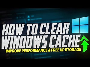 How To Delete Windows 11 Cache to improve performance & Speed Up ANY PC *NEW* ✅