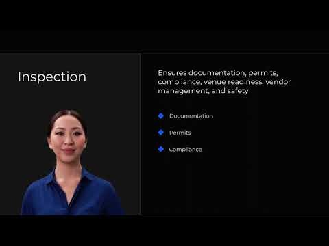 Event Organizing Inspection with eAuditor Audits & Inspections