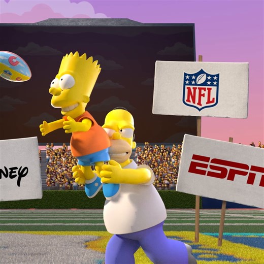 Woo-hoo! The NFL is coming to Springfield! 🙌📺 The Simpsons Funday Football streams live Dec. 9 on Disney and ESPN | ESPN