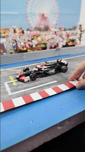 Enter the epic LEGO® F1® world of the #JapaneseGP, crafted by the incredible Benedek Lampert!#Shorts