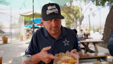 Grill 200 juicy steaks and smoke a whole hog at Cowboys camp