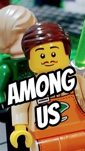 Among Us But The Imposter Is the cashier #lego #shorts #trending