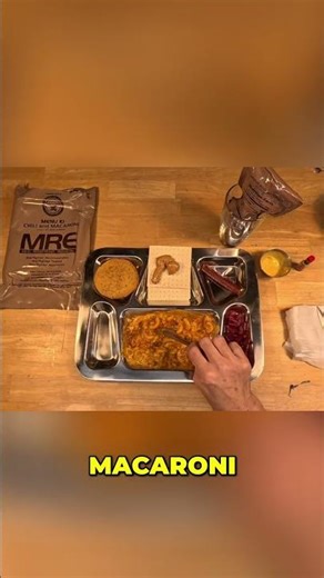 Cheesy Macaroni with Beef MRE Taste Test!