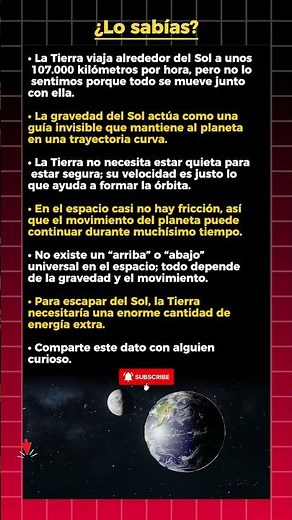 ¿Por qué la Tierra no sale volando al espacio? 🌍