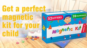 Watch Magnetic Letters and Foam Magnets for Toddlers and Kids on Amazon Live