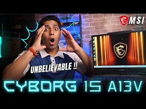 RTX 5050 Gaming Laptop Review | MSI Cyborg 15
