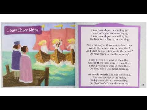 Kids Rhyme: I saw three ships | Mother Goose Nursery Rhymes #rhymes #rhymesforkids