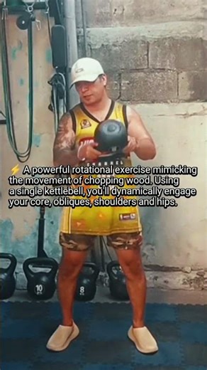🏋️ The Complete Guide: Dynamic Kettlebell Woodchopper Unleash Your Core Power
