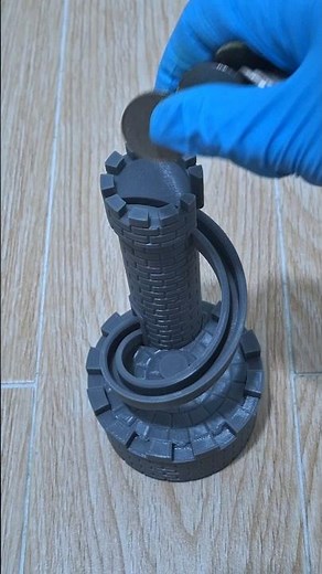 Epic Castle Slide Coin Storage - 3D Printed | No Supports Needed!