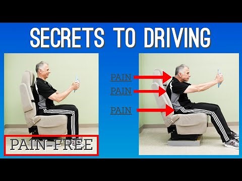 Secrets to Driving without Back, Neck, or Sciatic Pain