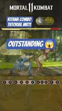MK11 Combo Tutorial for Kitana - 327.30 🔵