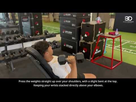 Seated Dumbbell Shoulder Press