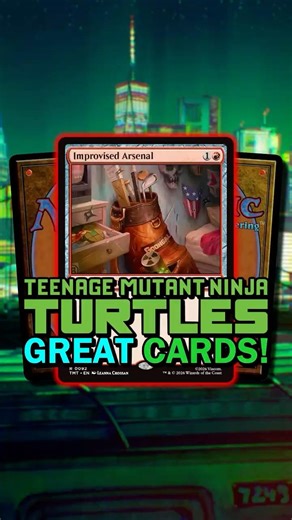 3 POWERFUL Ninja Turtles Cards for Commander!