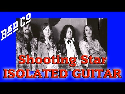 Classic 70s BAD COMPANY: Shooting Star *ORIGINAL ISOLATED GUITAR*