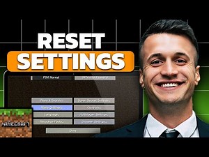 How To Reset Minecraft Settings To Default