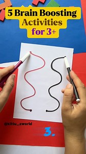 29K views · 160 reactions | Brain-boosting activities for 3+ kids: •✅Boosts memory & focus •✅Enhances problem-solving •✅Builds fine motor skills •✅Improves language & creativity •✅Increases confidence & social skills • #BrainBoostingActivities • #BrainDevelopment • #ToddlerBrainBoost • #CognitiveDevelopment • #EarlyBrainDevelopment • #SmartKidsPlay • #BrainGymForKids • #LearningIsFun • #MindBuildingActivities • #BoostYourBrain | Renu Bala | Facebook