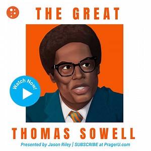 159K views · 3.5K reactions | He’s an economist, a historian, a philosopher, and one of the greatest social theorists America has ever produced. His name is Thomas Sowell, and he might be the most important scholar you’ve never heard of. Jason Riley, Senior Fellow at the Manhattan Institute, tells his inspiring story. | PragerU | Facebook