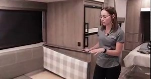 9.2K views · 77 reactions | Katie Levitz, Imagine Brand Manager, demonstrates the correct way to set-up and take-down the high-low mechanism table in our Imagine lineup. Follow along for step-by-step instructions on the most effective way to go from a secured travel position to a secured table for family and friends! https://gdrv.me/2Zh6y2r | Grand Design RV | Facebook