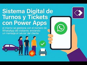Automatiza Turnos y Tickets con Power Apps y WhatsApp Paso a Paso
