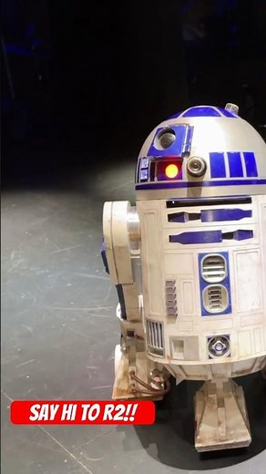 R2D2 up close!! Scenes form the Empire Strips Back! #starwars #empirestrikesback #burlesque_dancer