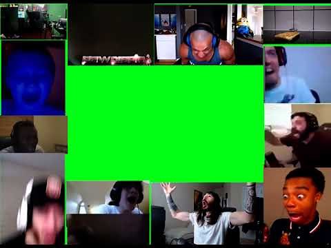 Reaction Mashup Green Screen Template