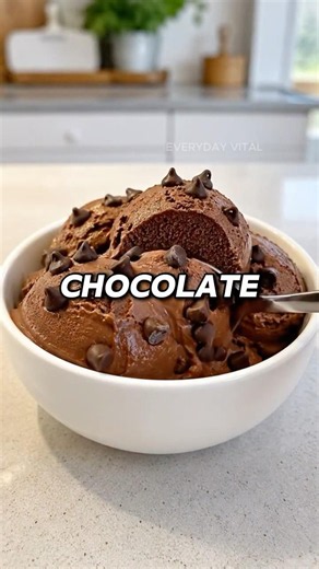 Healthy Chocolate Ice Cream With Just 5 Simple Ingredients