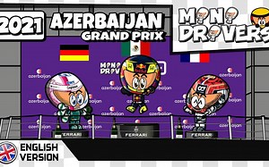 【MiniDrivers】2021 F1 R6阿塞拜疆大奖赛