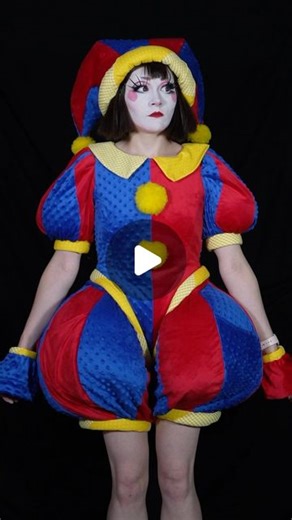 Sarah Spaceman Cosplay | Come see how I made Pomni in FOUR DAYS (ish) link to my channel in my bio as always. Had too much fun with the graphics for the video too... | Instagram