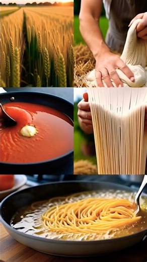 Spaghetti Making Process – From Dough to Noodles