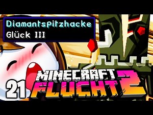 The BEST enchantment for infinite DIAMONDS! ☆ Minecraft: Escape 2 #21