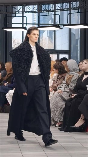 Front row views. Calvin Klein Collection Fall 2026 by Veronica Leoni.