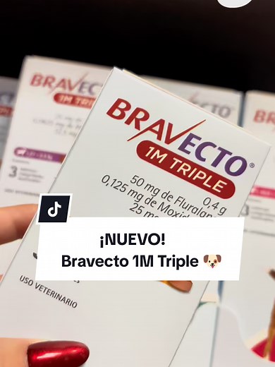 Protección para mascotas: Bravecto 1M Triple