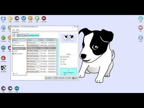 HowTo: change wallpaper background; personalize distro #linux #linuxhowto #linuxtutorial