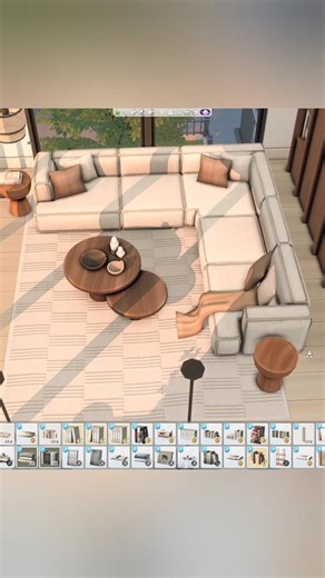 Summerrplays | Sims 4 builds on Instagram: "🍂✨ Soft Fall Apartment Makeover ✨🍂 Turning 17 Culpepper House into a cozy little autumn retreat 🌾🍁 Neutral tones, soft textures, and just the right amount of sweater-weather vibes. Would your Sims live here? #SoftFallApartment #FallMakeover #ApartmentDecor #CozyVibes #FallAesthetic #TheSims4Build #SimsApartment #Sims4Decor #CozyApartment #FallMood"