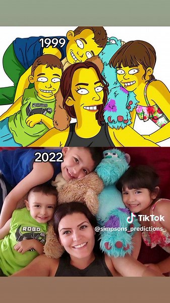 Simpson real predicted to world #simpsons