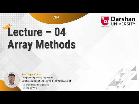 ES6+ Part 04 - Array Methods of ES6+