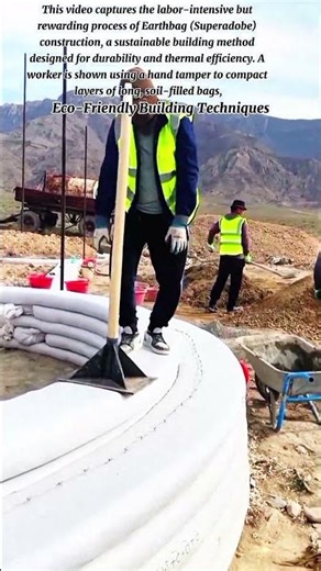 The Labor-Intensive but Rewarding Process of Earthbag (Superadobe) Construction