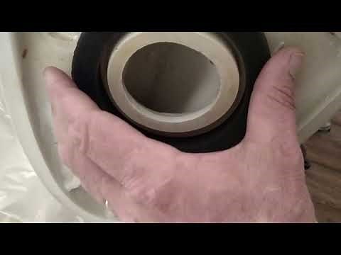 Setting a Toilet with a High Flange Above the Floor