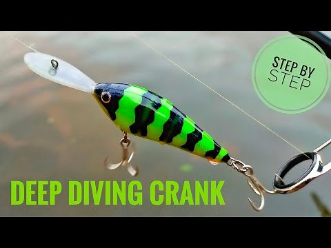 Lure Making Deep Diving Crankbait - Part 2
