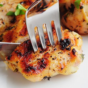 63K views · 1.2K reactions | Thai Chicken Thighs - Cilantro, Thai basil, fish sauce, lime juice and brown sugar = best marinade ever. Grilled or cooked on a grill pan on the stovetop! RECIPE: https://damndelicious.net/2019/07/20/thai-chicken-thighs/ | Damn Delicious | Facebook