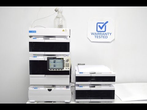 Agilent 1260 Infinity II LC System w/ VWD & RID Detectors [BOSTONIND] - 64551